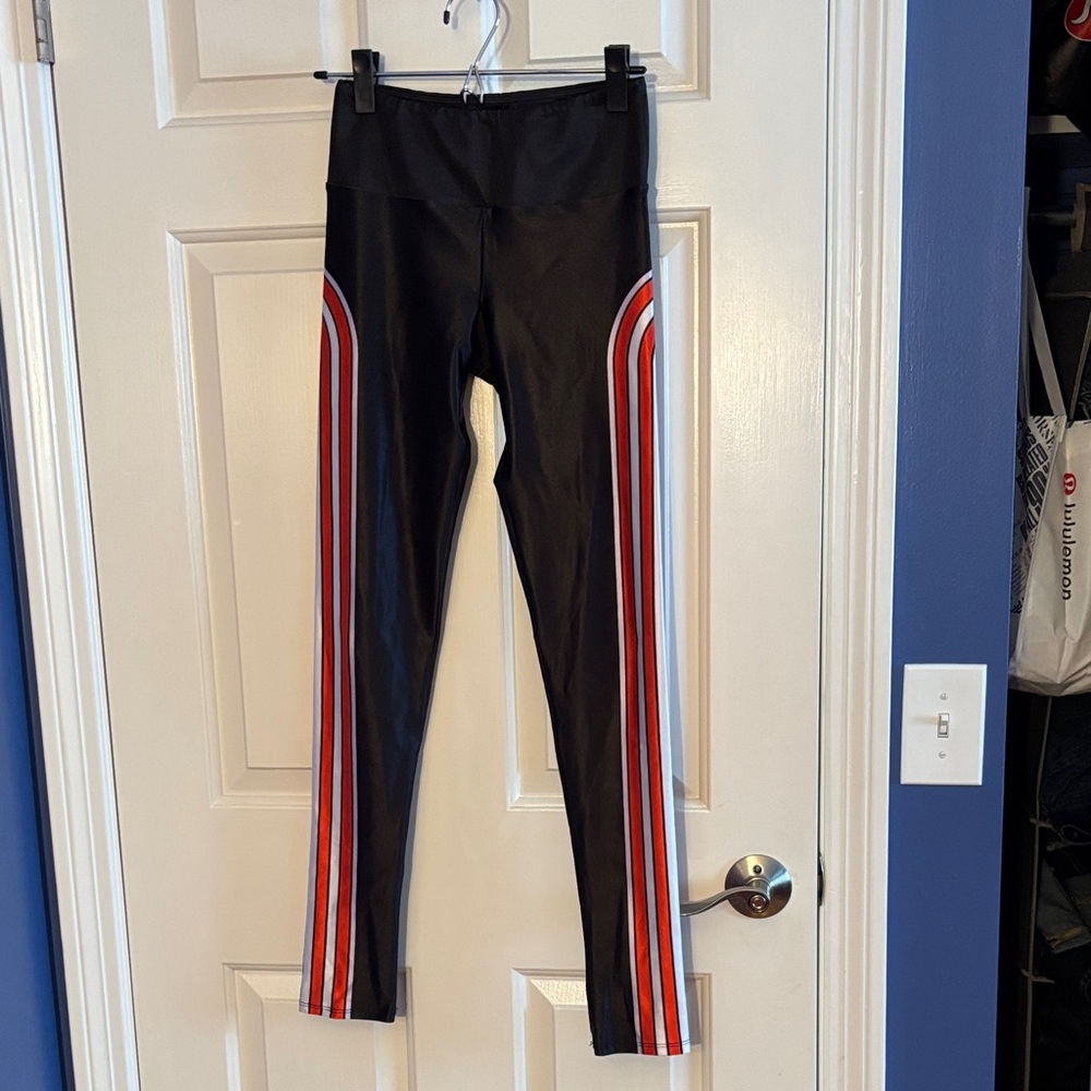 Goldsheep Holiday Striped Leggings